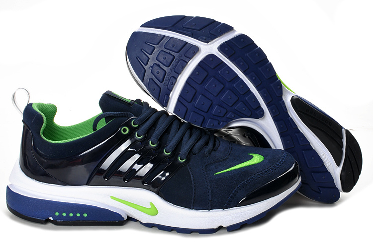 New Nike Air Presto Suede Blue Black Green Shoes